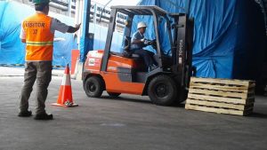 Pelatihan Operator Forklift PT. Pindo Deli Pulp And Paper Mills 04 s.d 06 September 2017