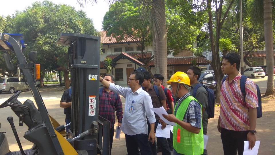 Pelatihan K3 Operator Forklift Publik, Bekasi 01 s.d 03 November 2017