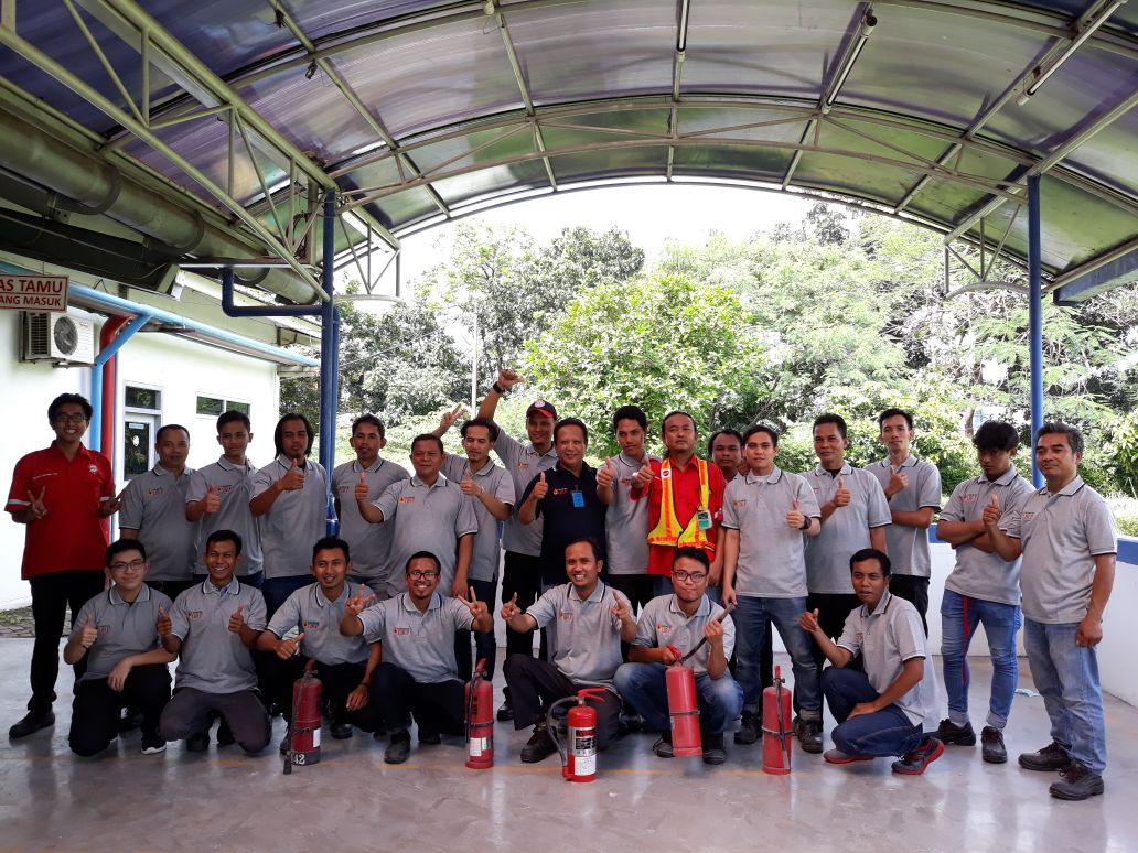 Pelatihan Petugas Kebakaran Kelas D (Fire D) Inhouse PT Mattel Indonesia, 25 s.d 27 April 2018