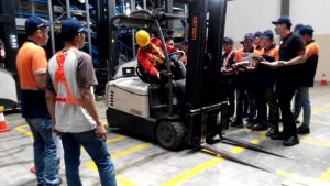 Pelatihan K3 Operator Forklift Inhouse PT DHL Supply Chain Indonesia, 08 s.d 10 Februari 2019