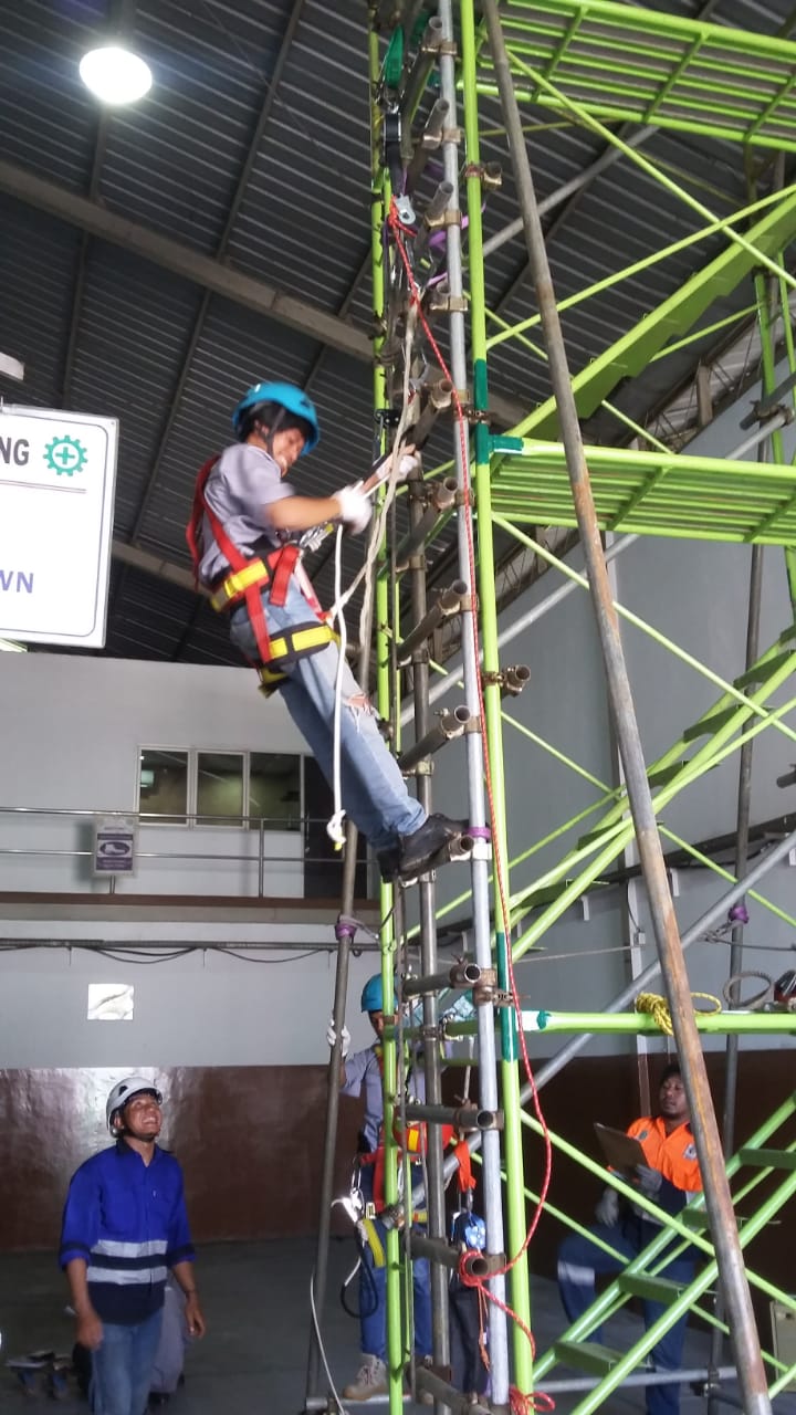 Pelatihan Tenaga Kerja Bangunan Tinggi Tingkat 2 Inhouse PT Daichindo Sukses Mandiri, 21 s.d 22 Februari 2019