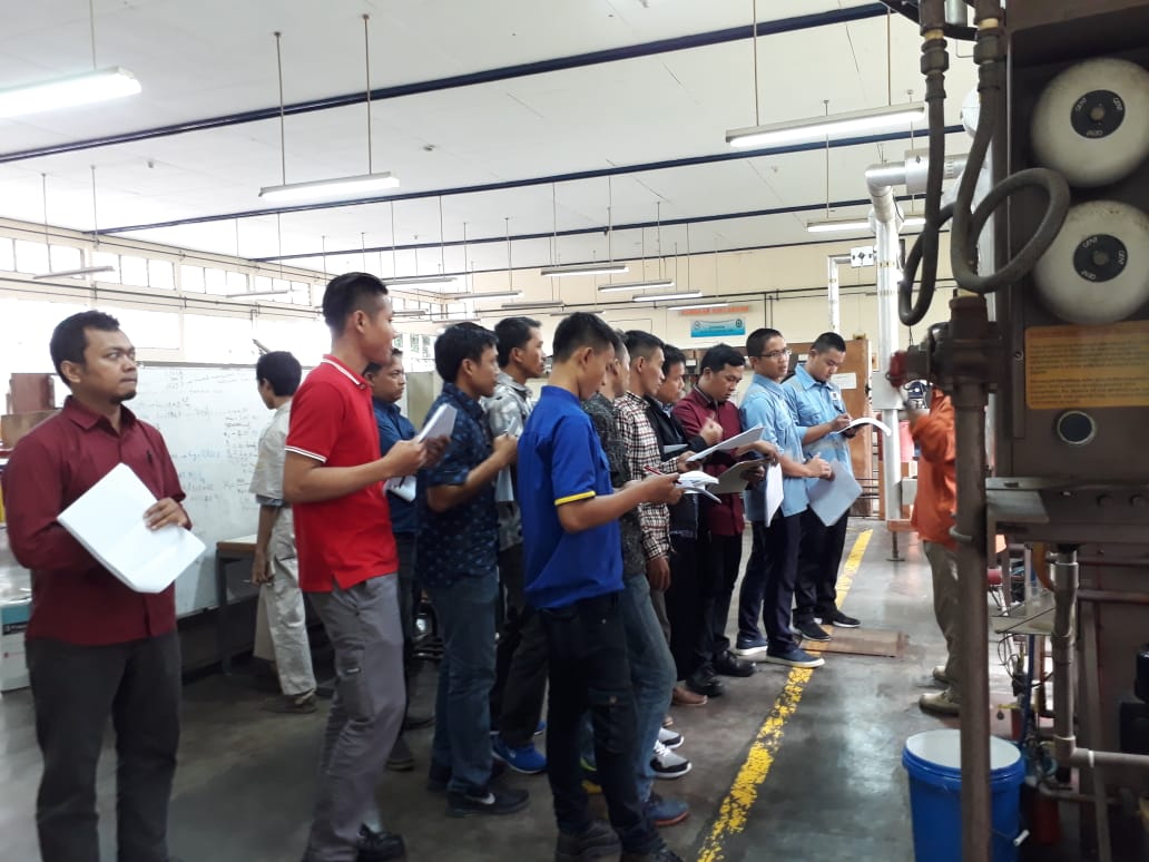 Pelatihan K3 Operator Boiler Kelas I dan Kelas II Publik, 05 s.d 10 November 2018