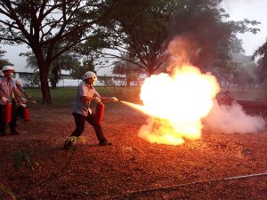 Pelatihan Petugas Kebakaran Kelas D (Fire D) Inhouse PT Unilever Indonesia, 21 s.d 22 November 2018