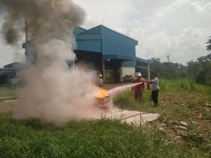 Pelatihan Petugas Kebakaran Kelas D (Fire D) Inhouse PT Argha Karya Prima Industry, 05 s.d 06 Desember 2018