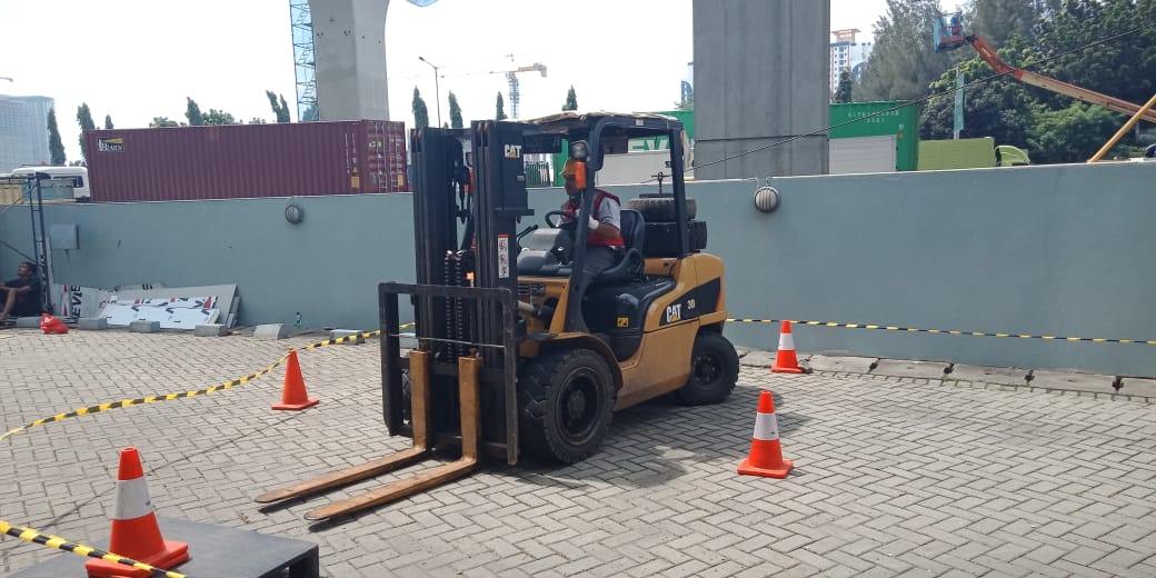 Pelaksanaan Pelatihan K3 Operator Forklift Publik, 29 s.d 31 Januari 2019 Bekasi